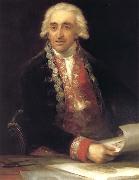 Francisco Goya Juan de Villanueva oil painting artist